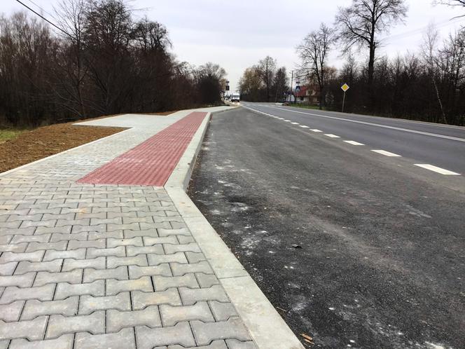 Nową nawierzchnię zyskała ulica Brzeska