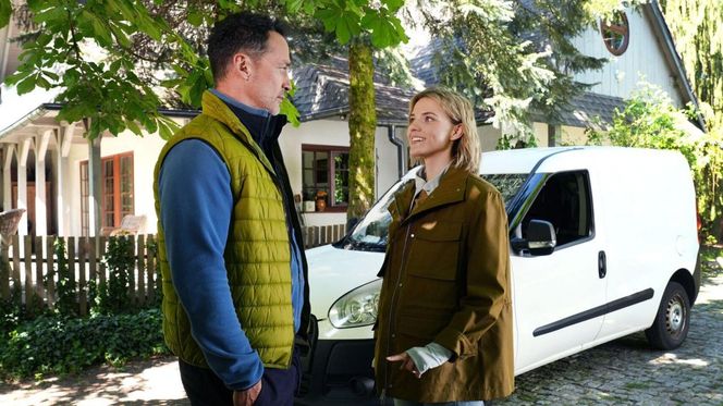 Barwy szczęścia odc. 3252. Janka (Oliwia Drożdżyk), Mariusz (Rafał Cieszyński)