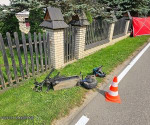 16-latek ofiarą śmiertelną wypadku w Bustryku. Potrącił go kierujący śmieciarką [ZDJĘCIA]