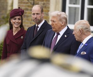 Donald Trump w Wielkiej Brytanii, spotkanie z królem Karolem III