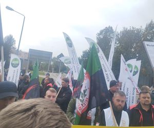 Wielka blokada Jastrzębia-Zdroju. Protest górników i hutników. Miasto stoi