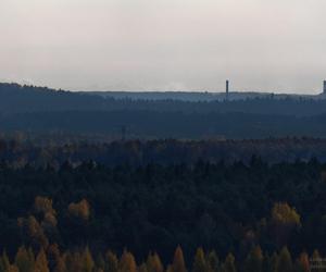 Tatry widziane z Tumlina-Węgli (gm. Zagnańsk)