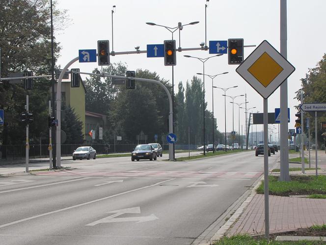 Nowe sygnalizatory na Rejtana w Rzeszowie