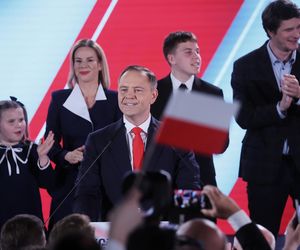 Tak córeczka Nawrockiego skradła show tacie! 