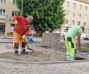 Budowa ścieżek rowerowych na osiedlu Leśnym w Bydgoszczy 