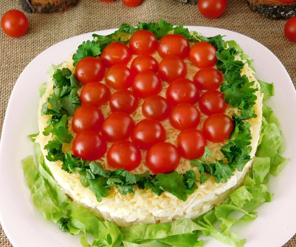 Sałatka czerwony kapturek