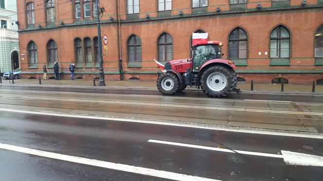 Protest rolników w Bydgoszczy