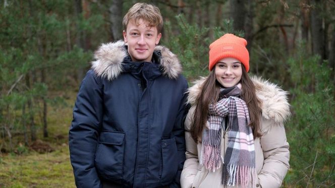 M jak miłość odc. 1857. Kacper (Bartosz Ziewiec), Basia (Karina Woźniak)