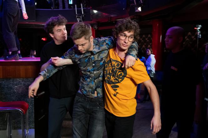 Na Wspólnej, odc. 2902. Bruno (Dawid Czupryński), Jarek (Wojciech Rotowski)