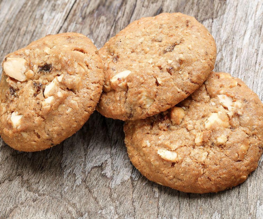ciasteczka orzechowe bez mąki i cukru
