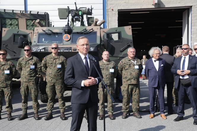 Otwarcie targów przemysłu zbrojeniowego w Kielcach