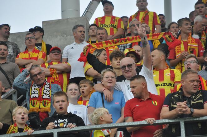 Kibice na meczu Korona Kielce - Radomiak Radom. 8 sierpnia 2025