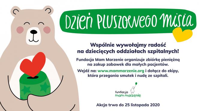 1000 misiów ma trafić w ręce maluchów z bydgoskich szpitali