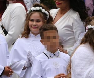 Iwona Węgrowska wyprawiła córce komunię