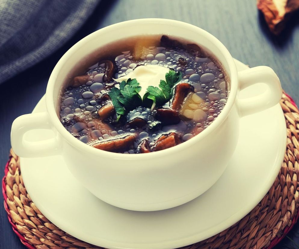 Zupa grzybowa wigilijna