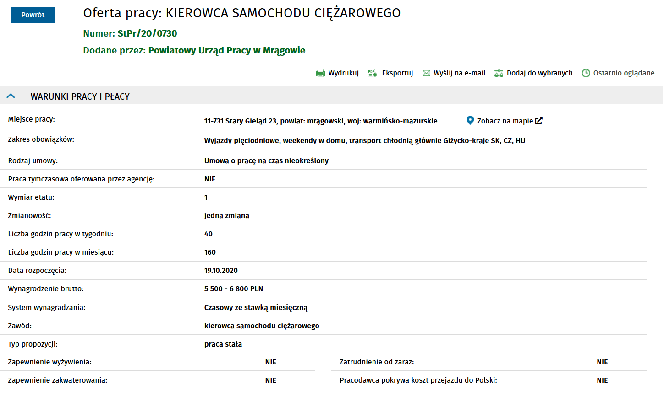 Praca w woj. warmińsko-mazurskim. Oferty z zarobkami powyżej 3 tys. złotych