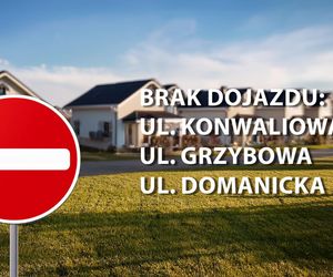 Będą utrudnienia w rejonie ulicy Domanickiej w Siedlcach