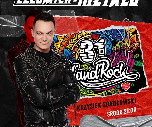 Dziś w audycji Krzysiek Sokołowski opowie o 31. Pol'and'Rock Festivalu!