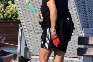 Ewa Kasprzyk ma wyrzutnię do piłeczek dla Shakiry