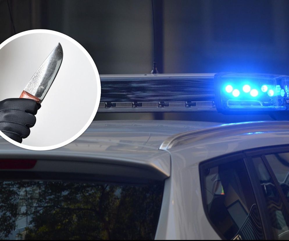 nóż, policja - zdjęcie ilustracyjne