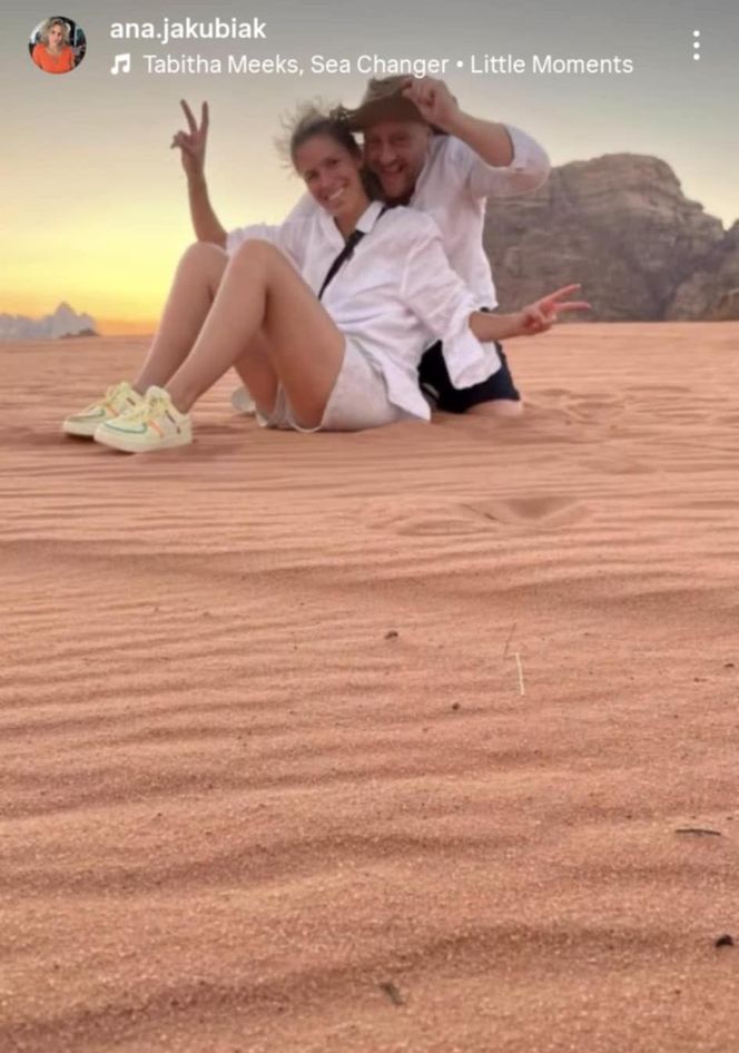 Tomasz Jakubiak z żoną