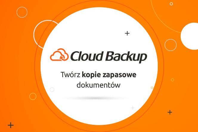 Bezpieczne przechowywanie plików w chmurze. Cloud Backup pomoże zabezpieczyć dane Twojej firmy