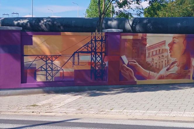 Nowy mural na Pogodnie