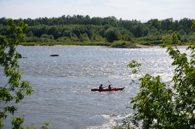 Plaża Romantyczna nad Wisłą w Warszawie