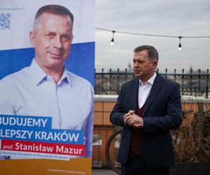 Prof. Stanisław Mazur rozpoczyna kampanię wyborczą w Krakowie