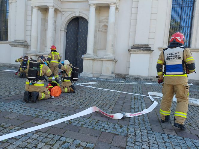 Działania służb przy katedrze