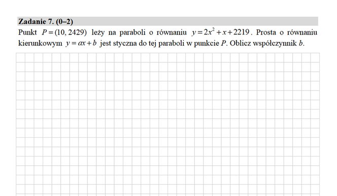 Matura 2020 rozszerzona matematyka. Przykładowe zadania egzaminacyjne