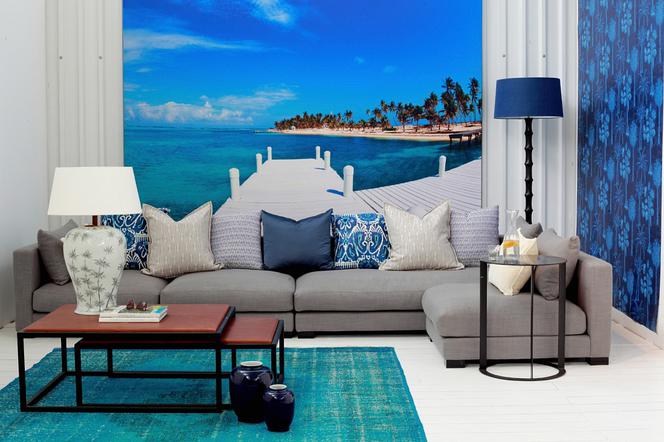 Szara sofa