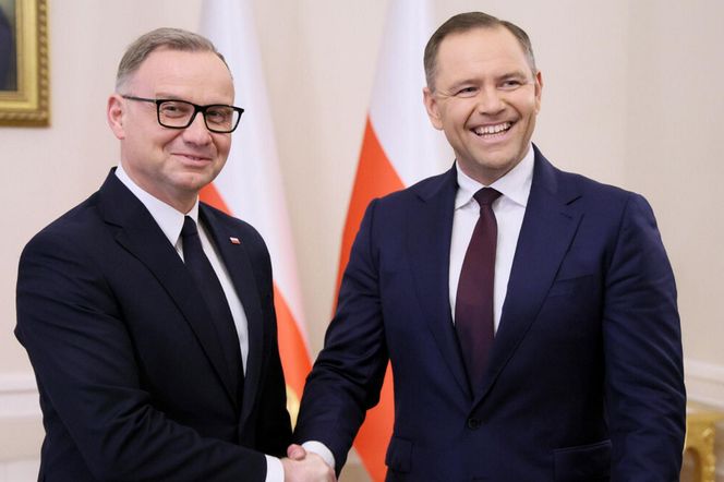 Spotkanie Andrzeja Dudy z Karolen Nawrockim