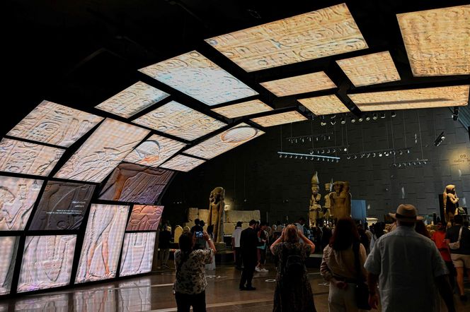 WIelkie Muzeum Egipskie w Gizie 