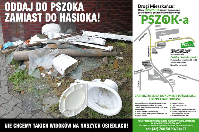 Oddaj do PSZOKa zamiast do hasioka! - czyli co zrobić z nietypowymi odpadami