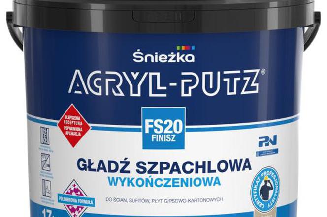 gładź szpachlowa ACRYL-PUTZ® FS20 FINISZ