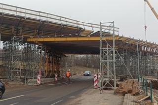 Estakada Olsztyn - postęp prac