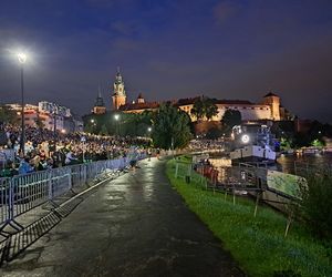 Małopolskie Królewskie Widowisko na Wiśle w ramach 24. Parady Smoków