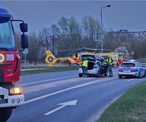 Gostynin. Senior przejechał matkę z dwójką dzieci! Dramatyczna akcja ratunkowa