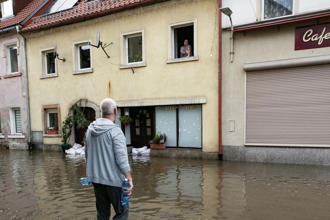 Wleń zalała największa woda w historii. Fala była większa niż w 1997 roku