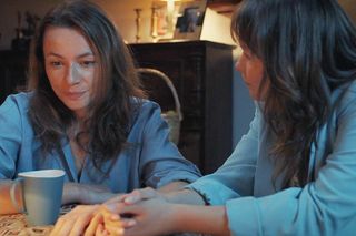 M jak miłość, odcinek 1837: Martyna (Magdalena Turczeniewicz), Agata (Lidia Pronobis)