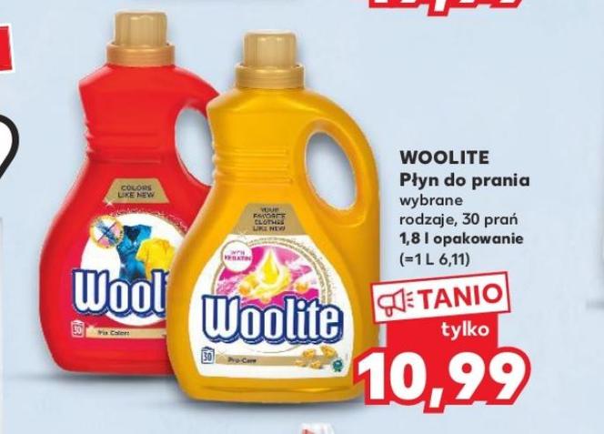 Woolite płyn do prania, 10,99 zl/1,8