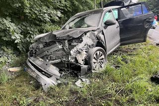 Czołówka pod Wołominem. Dwie osoby w szpitalu