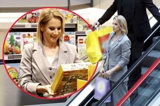 Marta Nawrocka wybrała się po prezenty na Dzień Dziecka. Dzieci będą zachwycone! [ZDJĘCIA]