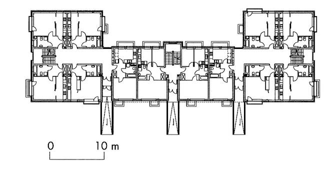 Pogodna III, rzut parteru