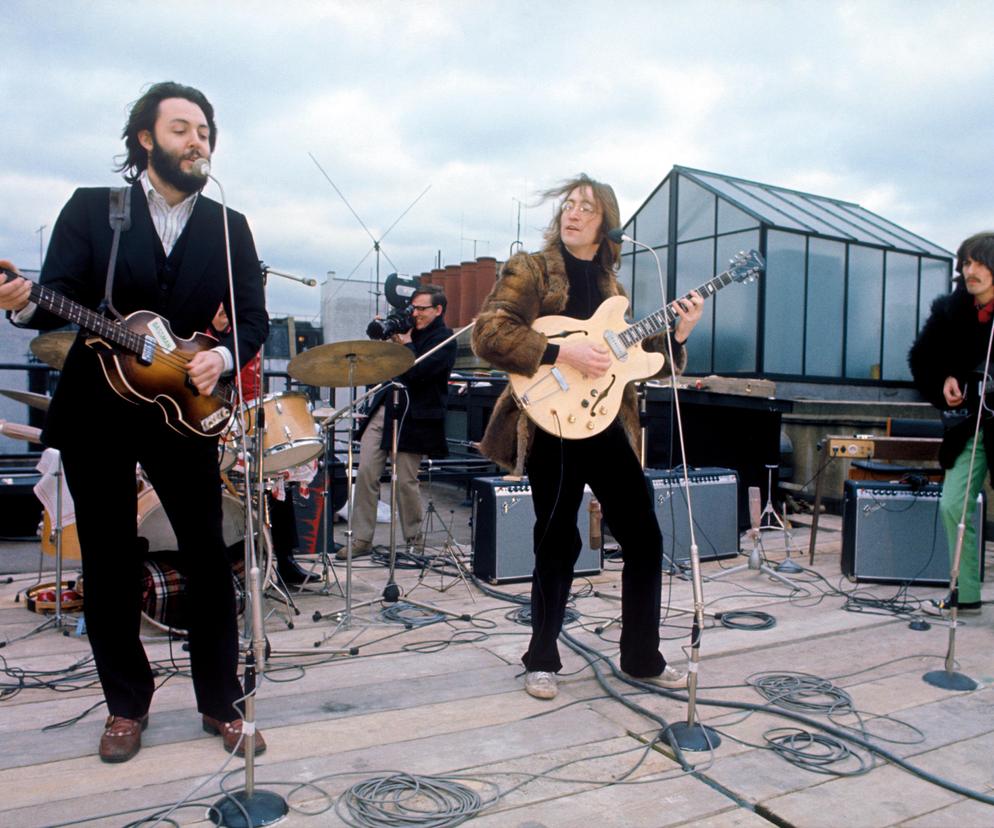 The Beatles rooftop