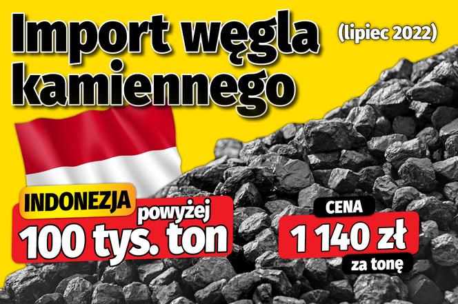 Import węgla kamiennego