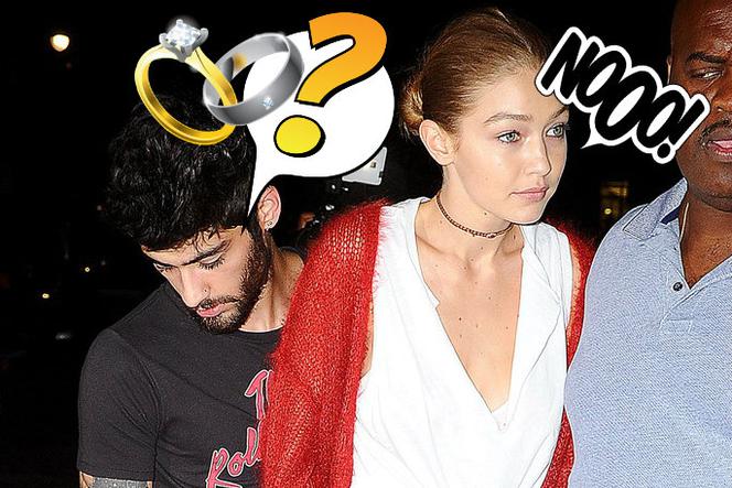 Zayn Malik i Gigi Hadida - odrzucone oświadczyny?