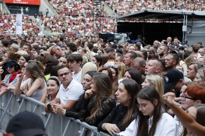 Koncert Jennifer Lopez w Warszawie (25.07.2025) - część druga. Organizatorem koncertu jest Prestige MJM