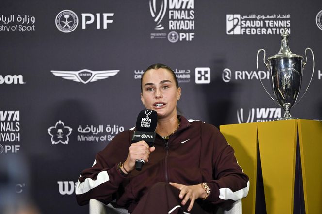 Tenisistki na konferencji WTA Finals